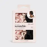 Assorted Satin Sleep Scrunchies-5pc